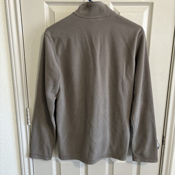 Eddie Bauer Men's‎ Fleece Jacket Gray. Warm, Comfortable, Durable Small - Picture 2 of 6